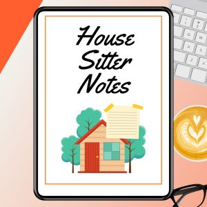 House Sitter Printable