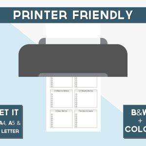 Pre trip travel planner Printable 9